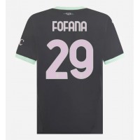 Camisa de time de futebol AC Milan Youssouf Fofana #29 Replicas 3º Equipamento 2024-25 Manga Curta